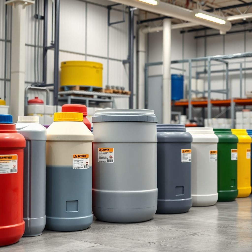 Envases Cilindricos de Plastico